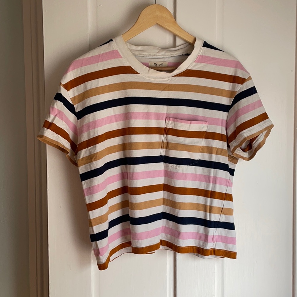 Madewell cropped T | L